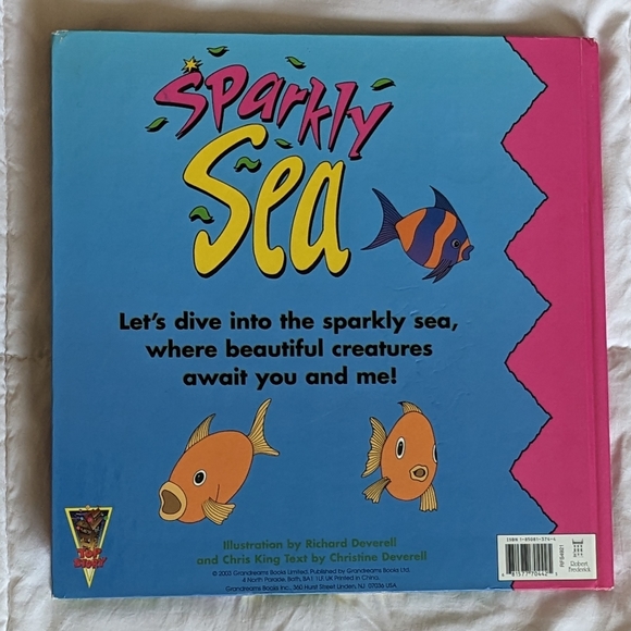 💥 Sparkly Sea Large Board Book - Picture 2 of 2